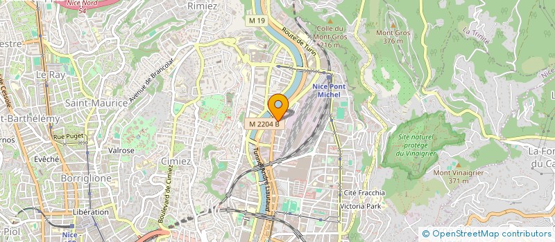 localisation de l'entreprise MADAME NAIMA KHALDI à NICE