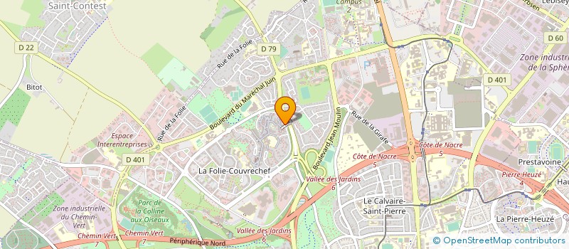 localisation de l'entreprise MADAME NAIMA KHALDI à CAEN