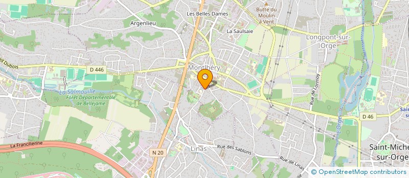localisation de l'entreprise MADAME NAIMA KHOUDJA à MONTLHERY