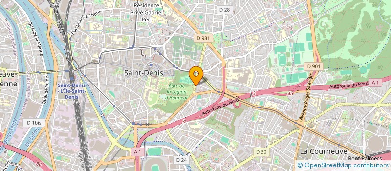 localisation de l'entreprise MADAME NAIMA LAMIA  SAINT-DENIS