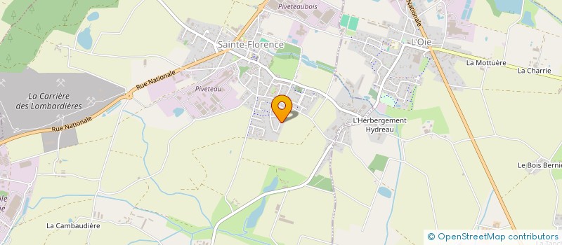 localisation de l'entreprise MADAME NAIMA LAMRANI  ESSARTS EN BOCAGE