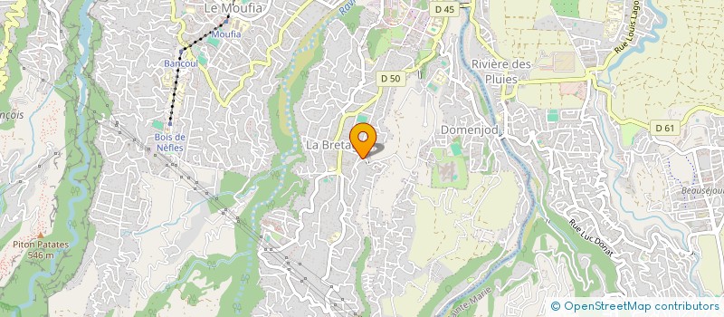 localisation de l'entreprise MADAME NAIMA MANZILI  SAINT-DENIS