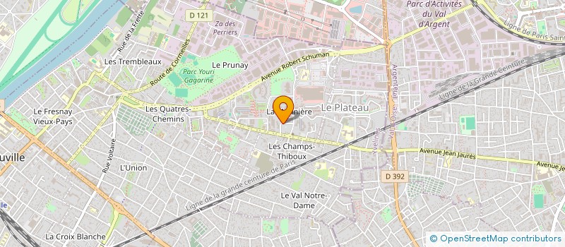 localisation de l'entreprise MADAME NAIMA MAROUANE  SARTROUVILLE