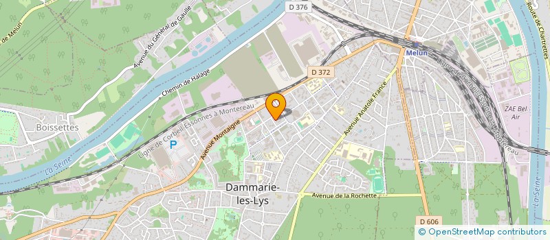 localisation de l'entreprise MADAME NAIMA MEKKAOUI à DAMMARIE-LES-LYS