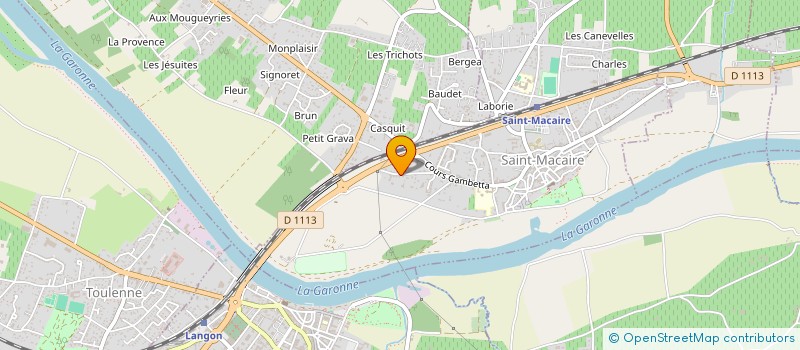 localisation de l'entreprise MADAME NAIMA MENSSOURI  SAINT-MACAIRE