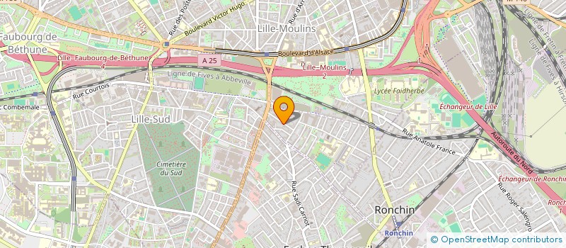 localisation de l'entreprise MADAME NAIMA MERCHI à LILLE
