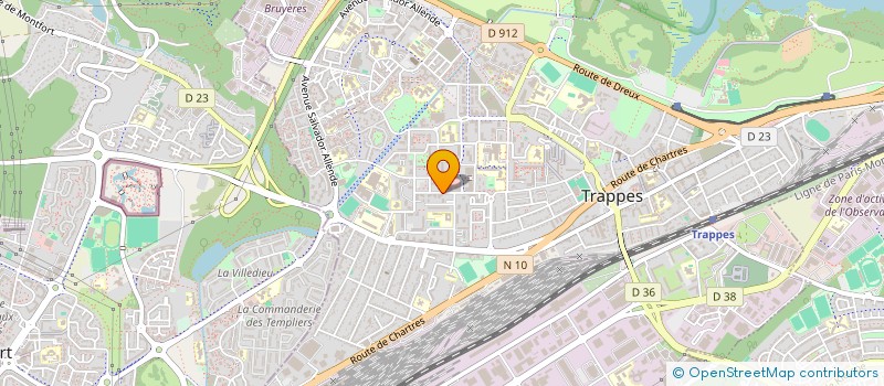 localisation de l'entreprise MADAME NAIMA MOUTAOUAKIL  TRAPPES