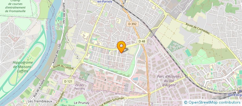 localisation de l'entreprise MADAME NAIMA OUSSID à CORMEILLES-EN-PARISIS