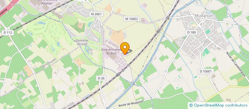 localisation de l'entreprise MADAME NAIMA RACHIDI  MUDAISON