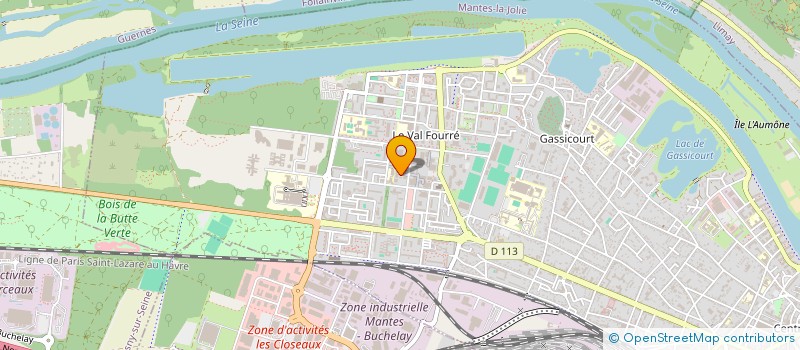 localisation de l'entreprise MADAME NAIMA SAAIDI  MANTES-LA-JOLIE