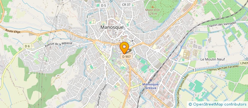 localisation de l'entreprise MADAME NAIMA SADOUKI à MANOSQUE