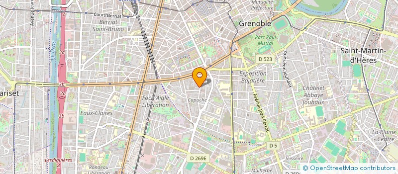 localisation de l'entreprise MADAME NAIMA SAKET à GRENOBLE