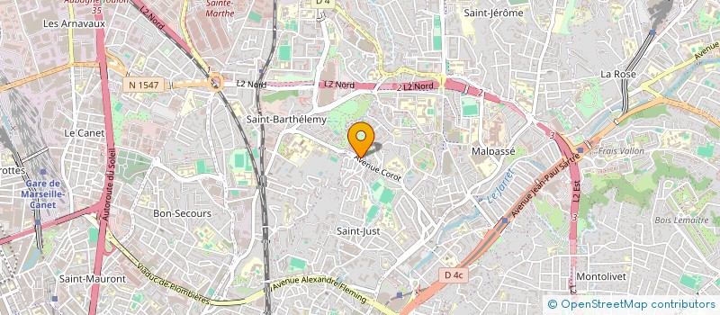 localisation de l'entreprise MADAME NAIMA SASSI à MARSEILLE