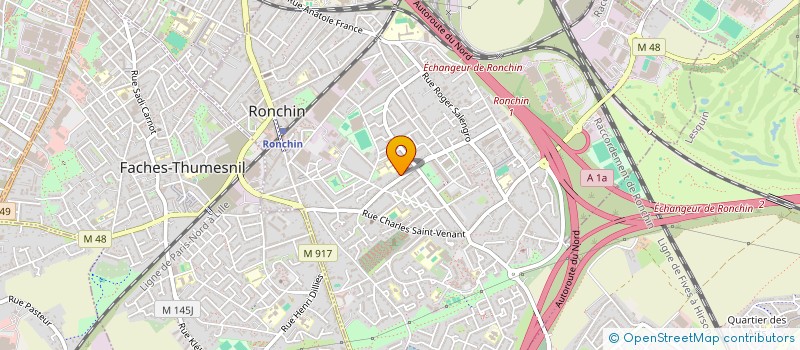 localisation de l'entreprise MADAME NAIMA TAHA  RONCHIN