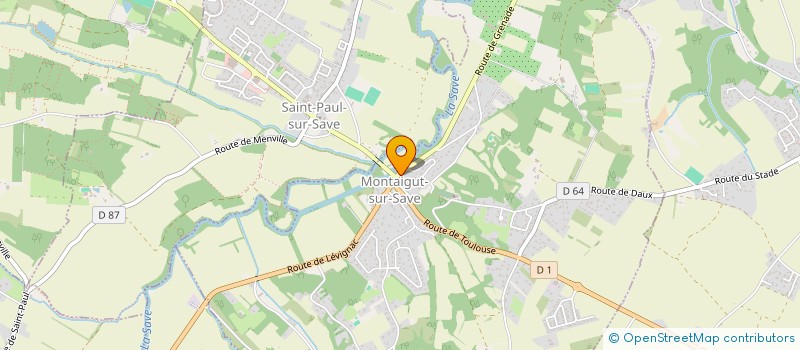 localisation de l'entreprise MADAME NAIMA VARSOVIE  MONTAIGUT-SUR-SAVE