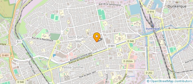 localisation de l'entreprise MADAME NAINA RAHAL à DUNKERQUE