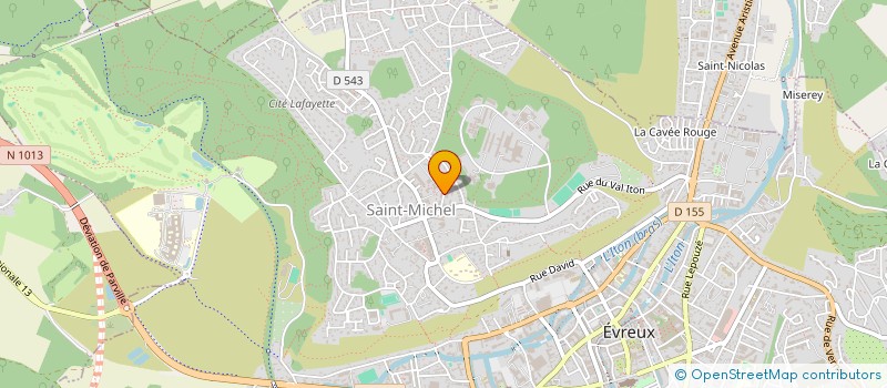 localisation de l'entreprise MADAME NAIRA HAYRAPETYAN  EVREUX