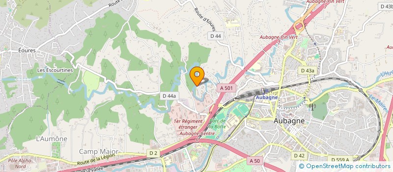 localisation de l'entreprise MADAME NAIRE GRIGORYAN  AUBAGNE