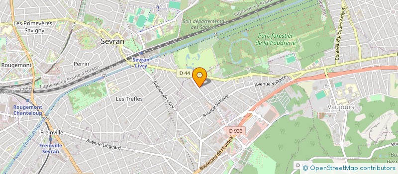 localisation de l'entreprise MADAME NAIRI FAUVARQUE à LIVRY-GARGAN