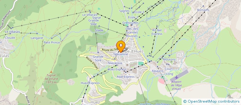 localisation de l'entreprise MADAME NAIRI OZKIRISYAN  HUEZ