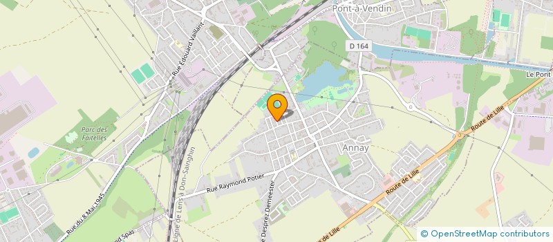 localisation de l'entreprise MADAME NAIROBY MINAYA PENA  ANNAY