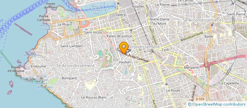 localisation de l'entreprise MADAME NAIS BIHAN  MARSEILLE