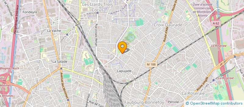 localisation de l'entreprise MADAME NAIS DHUGUES à TOULOUSE