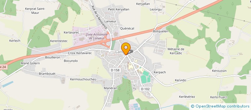 localisation de l'entreprise MADAME NAIS LORAIN  LANGUIDIC