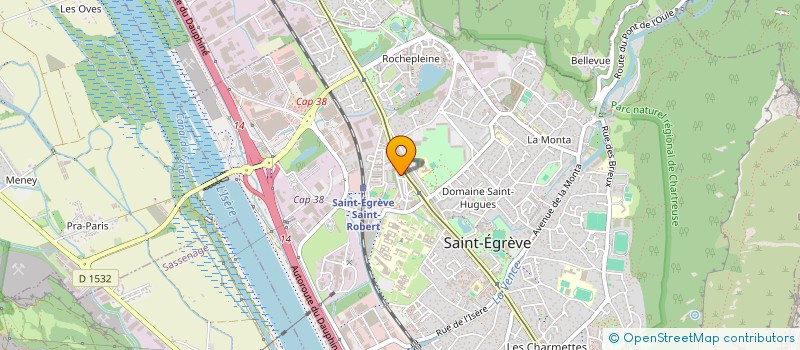 localisation de l'entreprise MADAME NAIS MIQUET  SAINT-EGREVE