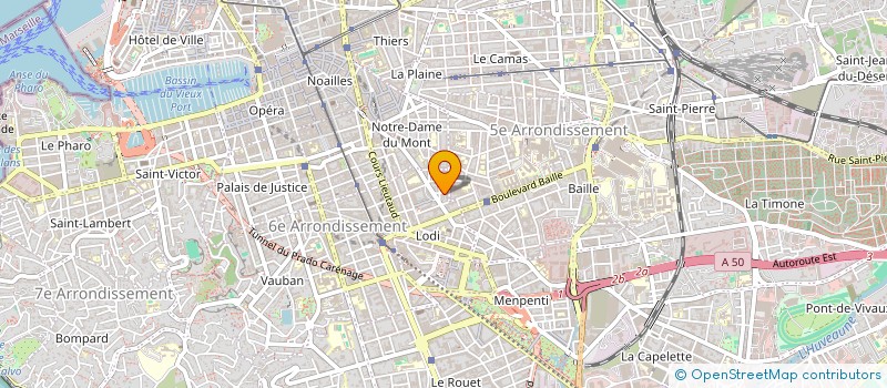 localisation de l'entreprise MADAME NAIS PLANTEAU DU MAROUSSEM à MARSEILLE