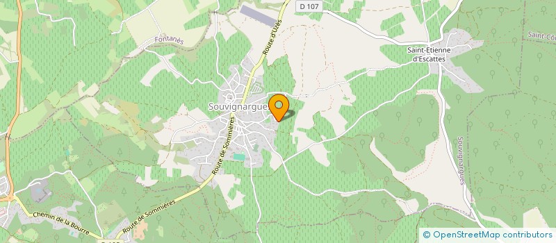 localisation de l'entreprise MADAME NAIS POMMIER  SOUVIGNARGUES