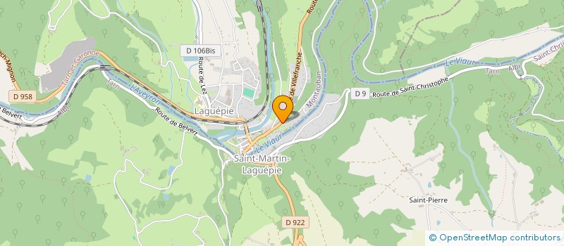 localisation de l'entreprise MADAME NAIS VANLAER à LAGUEPIE