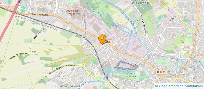 localisation de l'entreprise MADAME NAISSA BOUMAHRAZ  AMIENS