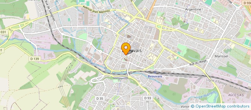 localisation de l'entreprise MADAME NAITA LOBRY  BEAUVAIS