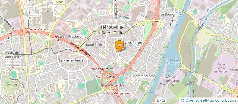 localisation de l'entreprise MADAME NAJA LINDA BALOUDA à HEROUVILLE-SAINT-CLAIR