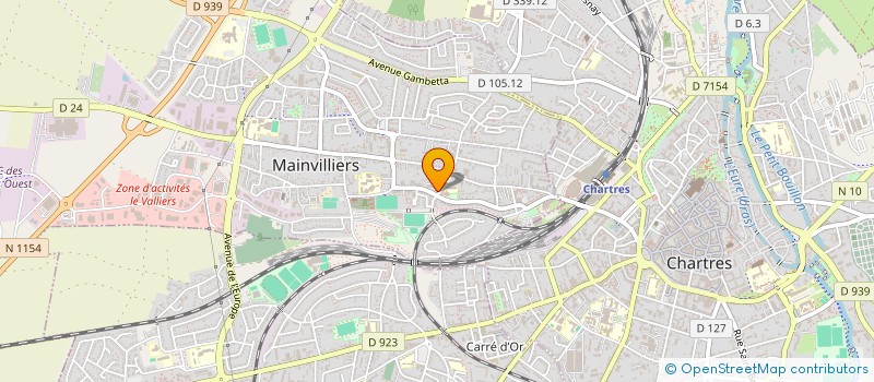 localisation de l'entreprise MADAME NAJAD OUSMAN MOHAMED à MAINVILLIERS