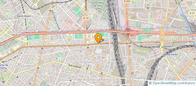 localisation de l'entreprise MADAME NAJAH BEN GUIRAT  PARIS