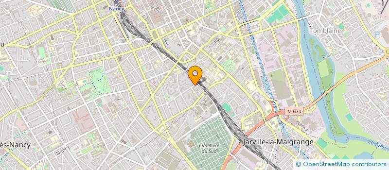 localisation de l'entreprise MADAME NAJAH EL BRIHI  NANCY