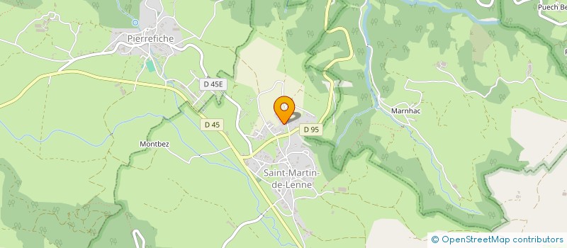 localisation de l'entreprise MADAME NAJAH EL MARROUNI  SAINT-MARTIN-DE-LENNE