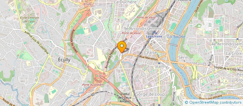 localisation de l'entreprise MADAME NAJAH MAHMOUD  ECULLY