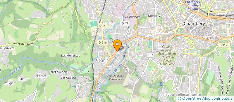 localisation de l'entreprise MADAME NAJAT AIT-LHOUSS  COGNIN