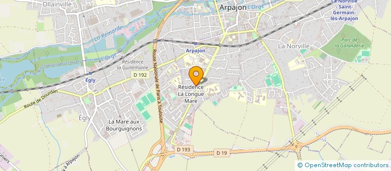 localisation de l'entreprise MADAME NAJAT AIT OUARAB à ARPAJON