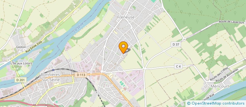 localisation de l'entreprise MADAME NAJAT AOULKADI  FRENEUSE