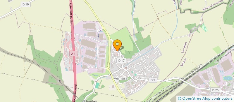 localisation de l'entreprise MADAME NAJAT BELAOUD  VEMARS