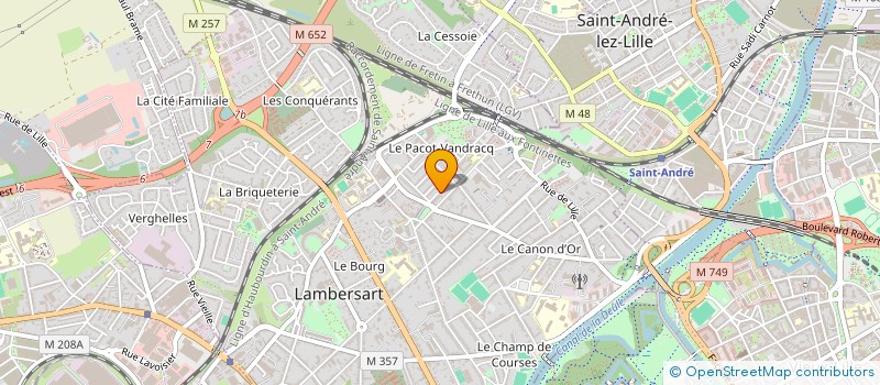 localisation de l'entreprise MADAME NAJAT BENASSOU à LAMBERSART