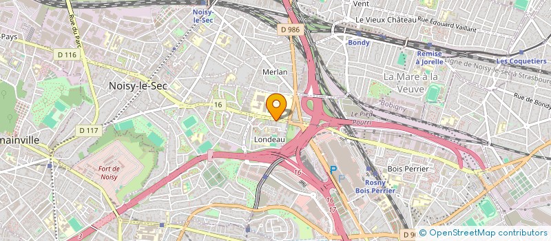 localisation de l'entreprise MADAME NAJAT BENSALEM à NOISY-LE-SEC