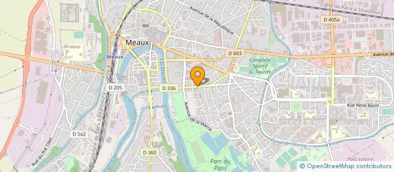 localisation de l'entreprise MADAME NAJAT CHAHID à MEAUX