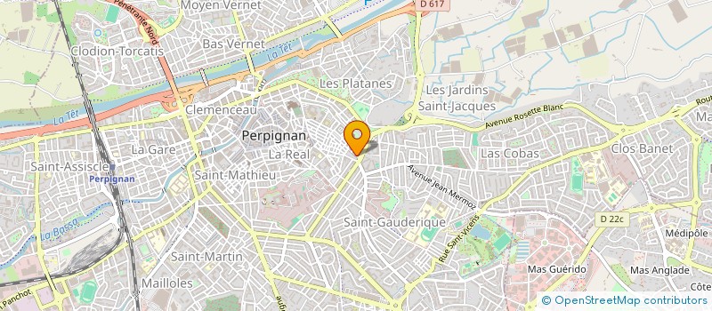 localisation de l'entreprise MADAME NAJAT DIDI  PERPIGNAN