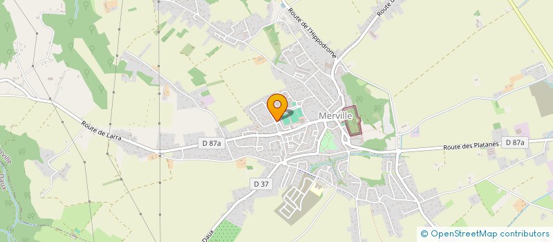 localisation de l'entreprise MADAME NAJAT EL GHIFARI  MERVILLE