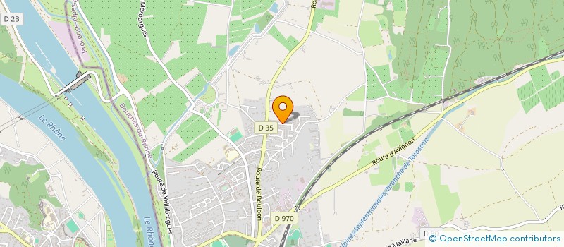 localisation de l'entreprise MADAME NAJAT EL MAHI à TARASCON